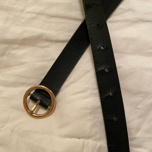 Women’s Black Leather Belt - Picture 6 of 11